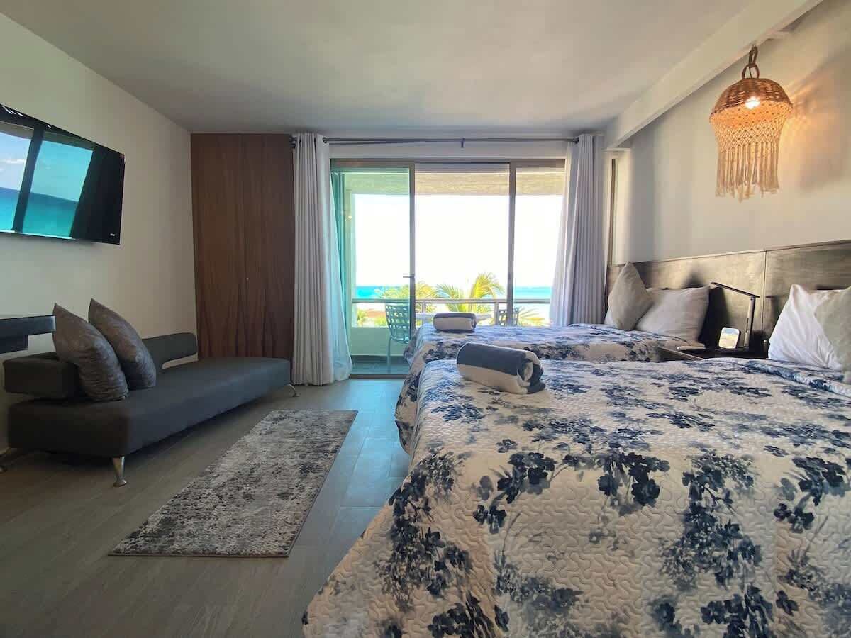 Iron/ironing board, travel crib, free WiFi, bed sheets