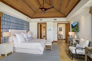 4 bedrooms, iron/ironing board, travel cot, WiFi - Exquisite Oceanview Estate w/ Private Pool, Hot Tub & AC: Kahikole Street 218 (Kailua Kona)