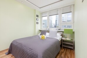 Leilighet, 1 soverom, kjøkken | 1 soverom og sengetøy