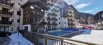 Résidence La Turra, Appt 4 Personnes Avec Piscine au Pied des Pistes