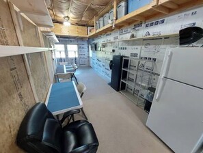 Interior - Private RV covered site with attached living area. (Yellville)