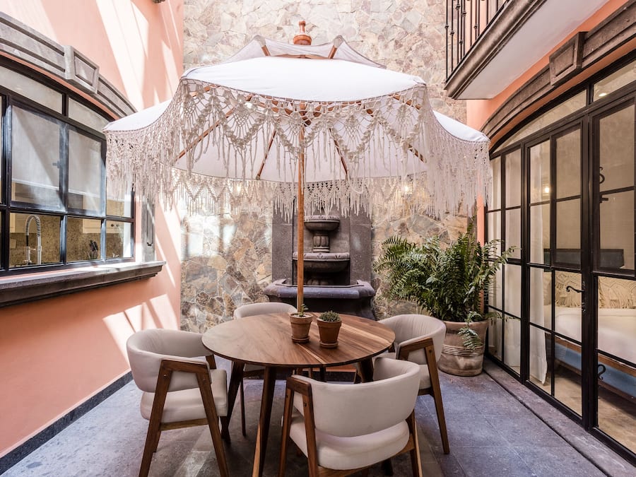 Superior Apartment, Bathtub, City View | Terrace/patio