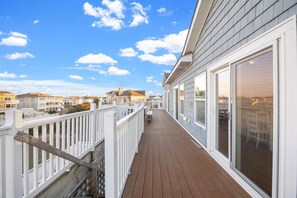 Guests can enjoy a deck with access to their accommodation.