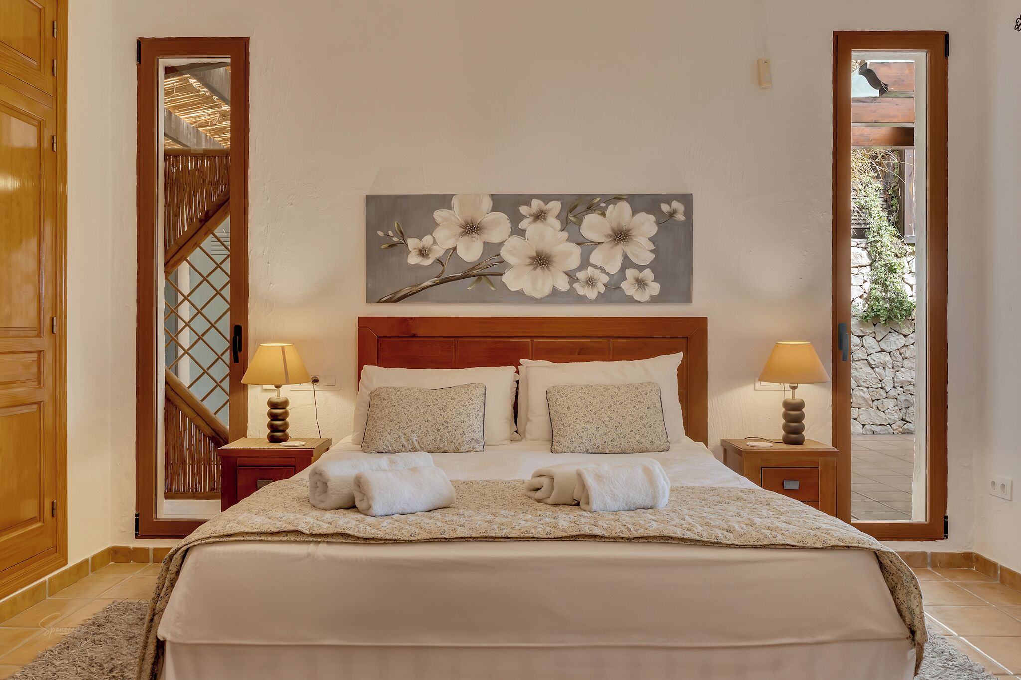 Master Bedroom with King Size Bed