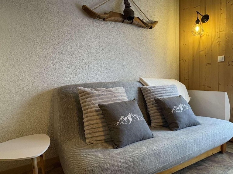 Rez-de-chaussée, Terrasse, Balcon, Parking, Télévision, Casier à Ski, 30m², Valloire - Valloire
