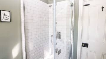 Shower, hair dryer