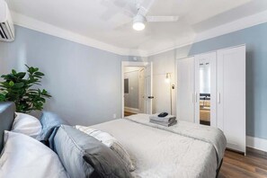 1 bedroom, iron/ironing board, free WiFi, bed sheets