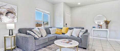 Smart TV, video games, table football, stereo