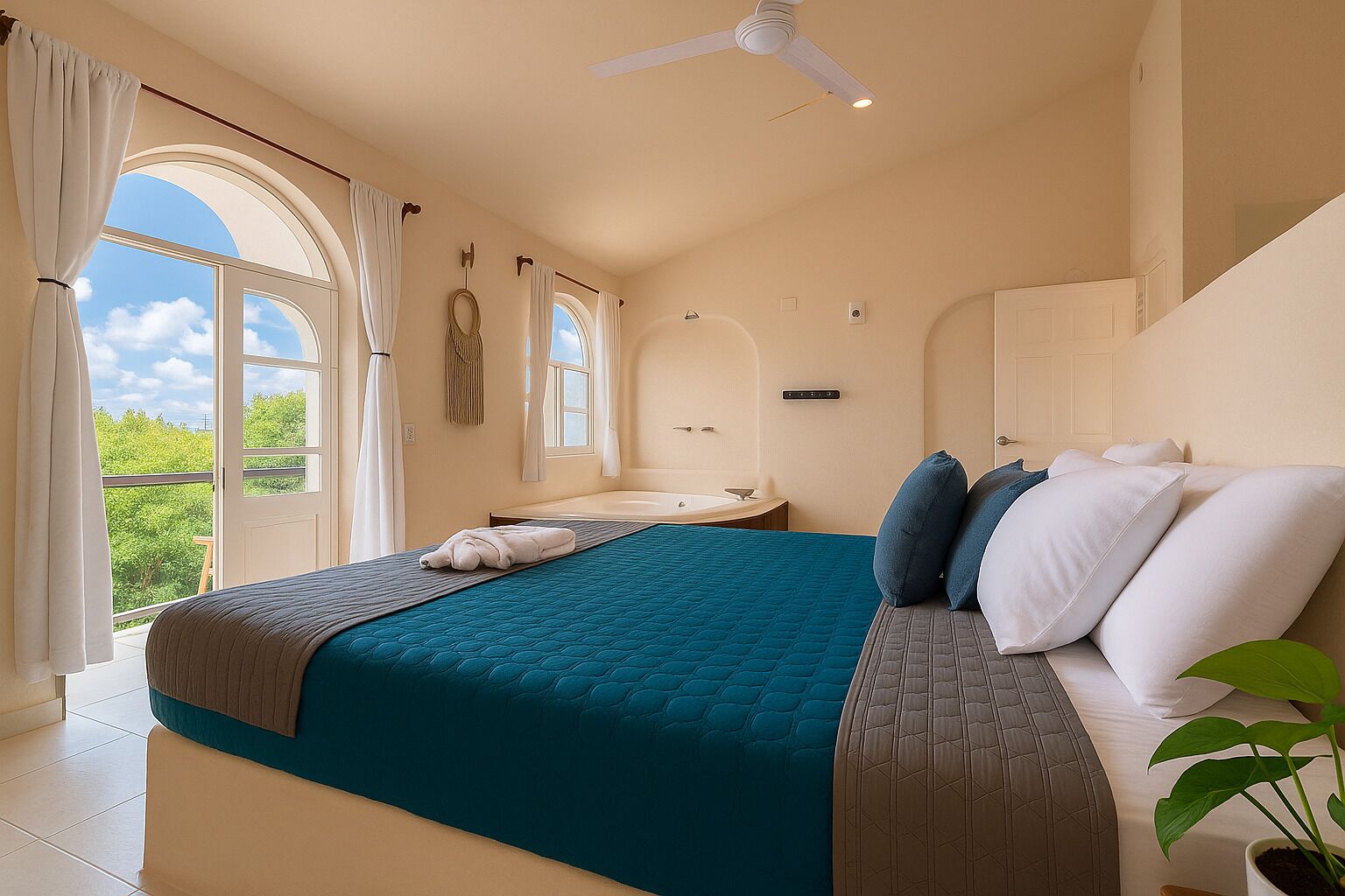 Deluxe Studio Suite | Individually decorated, laptop workspace, iron/ironing board, free WiFi