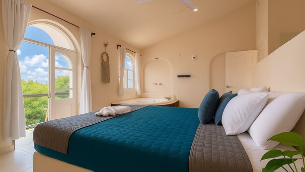 Deluxe Studio Suite | Laptop workspace, iron/ironing board (on request), WiFi (free) - KASSIA TULUM  (Tulum)