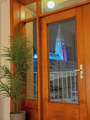 Majoituspaikan julkisivu