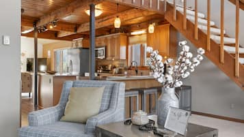 TV connectée, cheminée