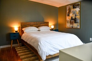 1 chambre, bureau, Wi-Fi, draps fournis