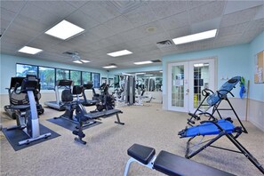 Casa, 3 habitaciones | Sala de fitness