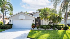 House, 3 Bedrooms | Exterior - 14090 Gross Point Lane-sunshine Daydream by Coastal Vacation Properties (Fort Myers)