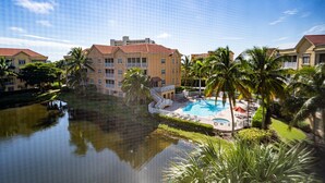 Pool - Bella Lago # 444 - 7411 Bella Lago Drive by Coastal Vacation Properties (Fort Myers Beach)