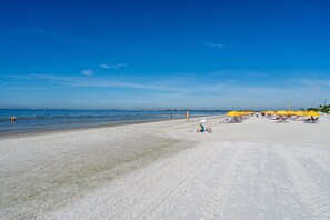 On the beach