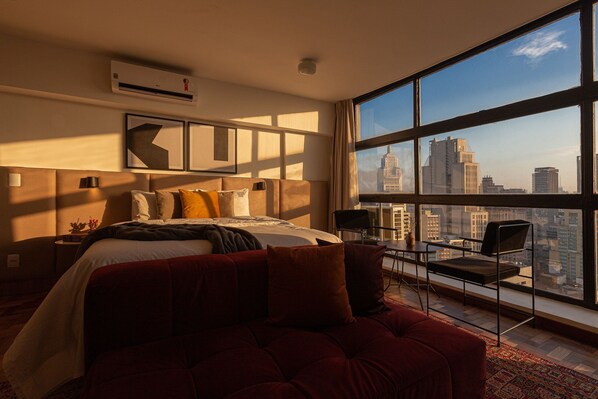 1 室のベッドルーム、アイロン / アイロン台、インターネット、ベッドシーツ