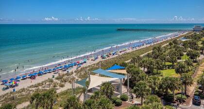 Direct Ocean View Condo on Boardwalk Steps From Beach - Indoor & Outdoor Pools