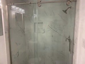 Shower - Midtown Deluxe Home with Full Studio Garage Apt (Houston)