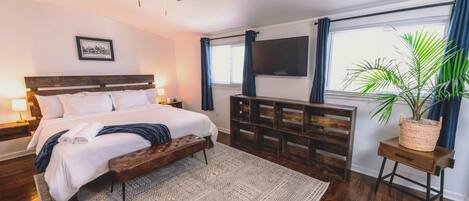 5 habitaciones, tabla de planchar con plancha y wifi gratis