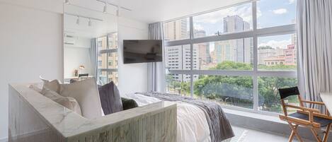 1 Schlafzimmer, Bügeleisen/Bügelbrett, Internetzugang, Bettwäsche