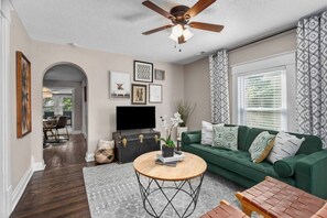 TV - 2-Bed Retreat Near KU Med W/Fenced Yard | 32 (Kansas City)