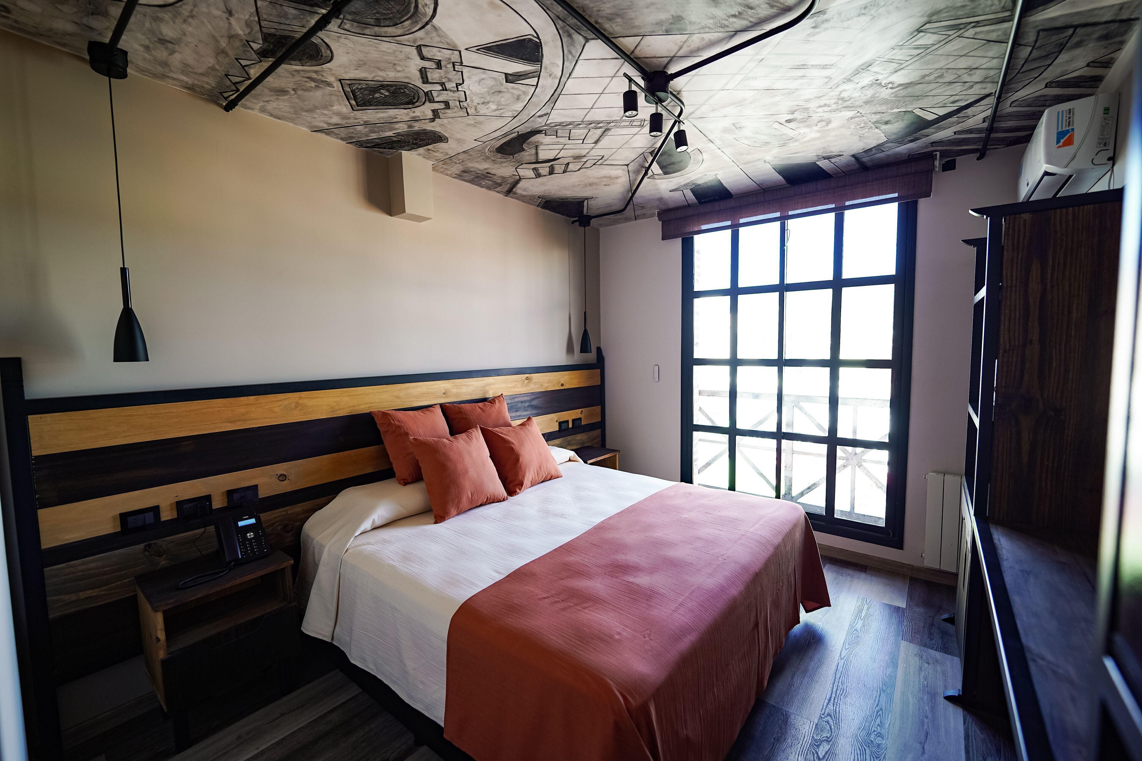 Select Comfort beds, in-room safe, blackout curtains, iron/ironing board