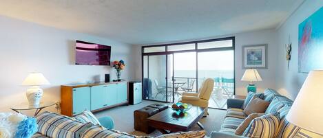 Een televisie, een dvd-speler en boeken