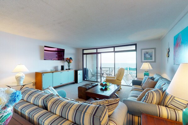 TV, DVD player, books