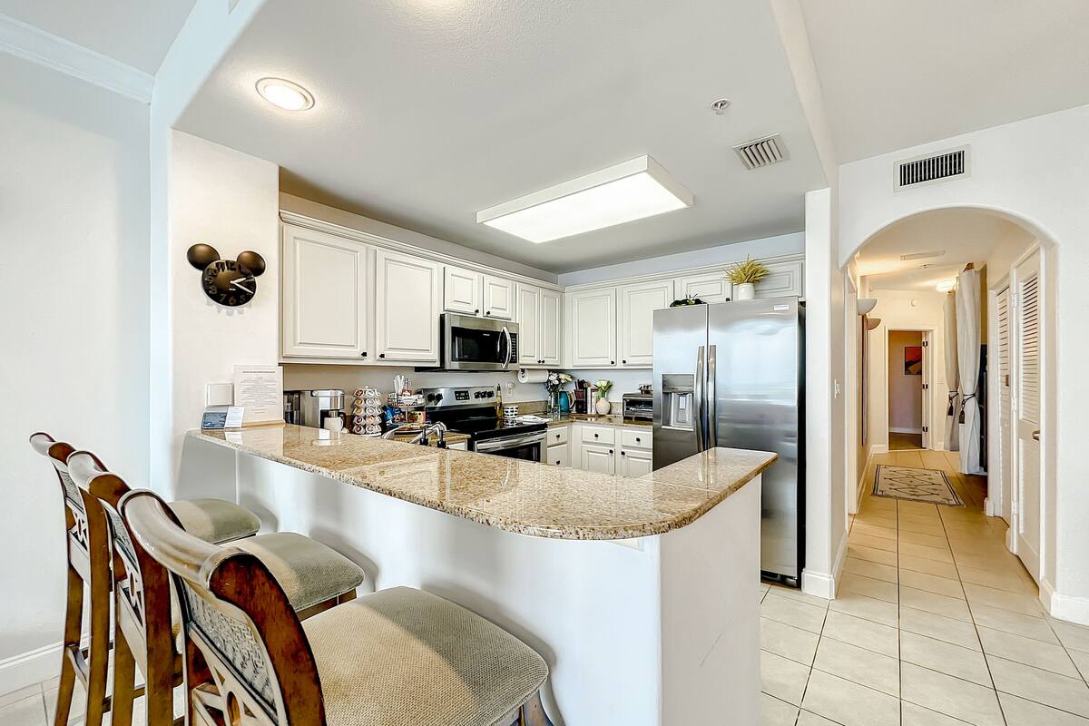 패밀리 콘도 (13428 Blue Heron Beach Drive, Orlando) | 암막 커튼, 다리미/다리미판, 무료 WiFi, 침대 시트