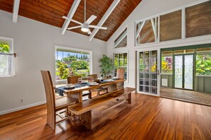 Dining - 3982 Kalakaua 3Br 2Ba Beautiful Princeville Home (Princeville)