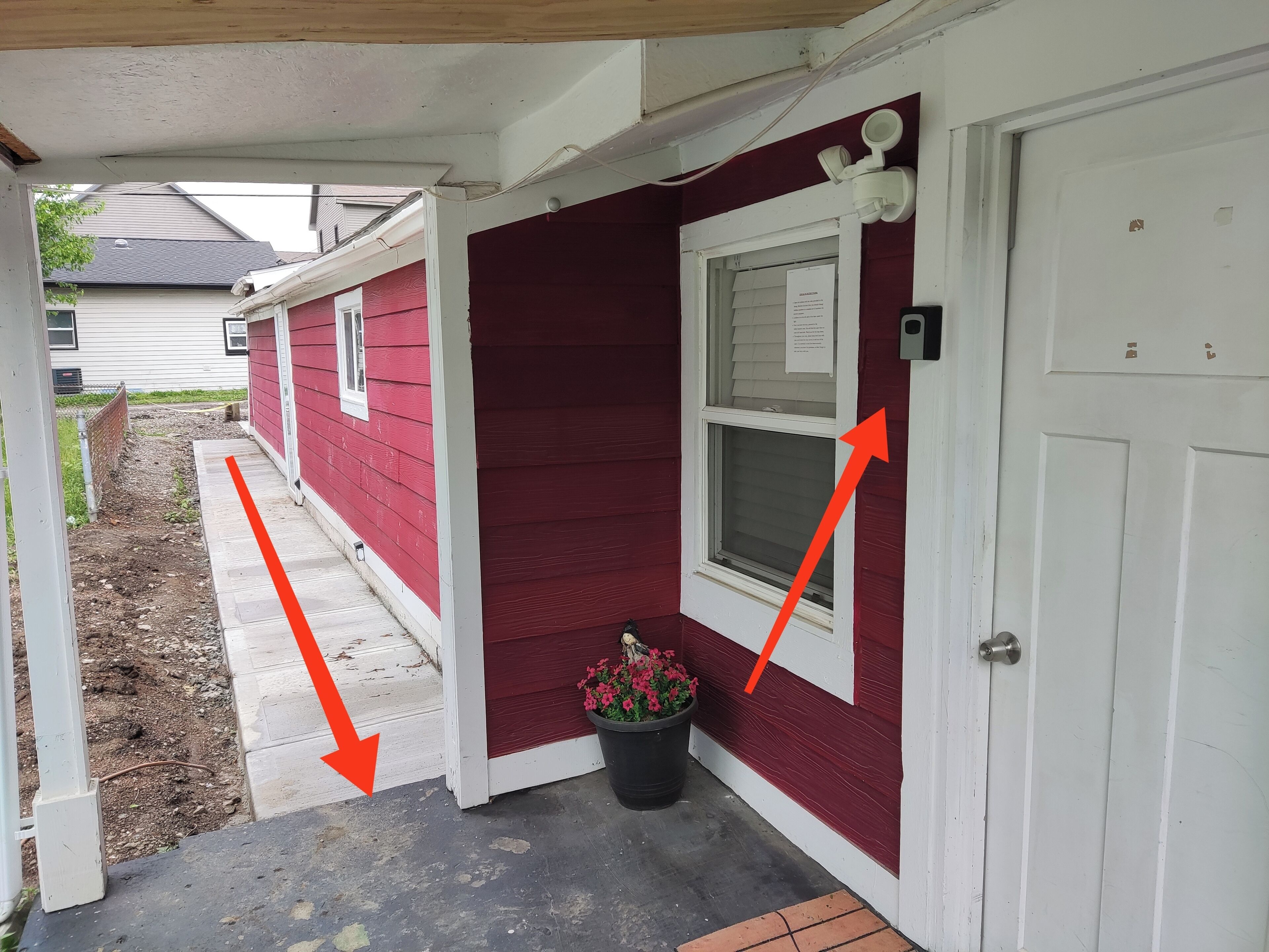 Détail de l’extérieur