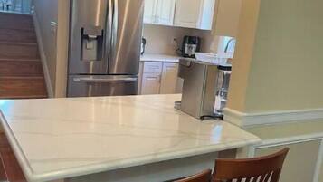 Dishwasher, dining tables