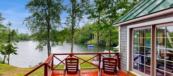 Lakefront home on McGrath Pond - once featured on Maine Cabin Masters