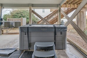 Idromassaggio all'aperto