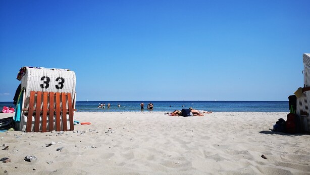 Beach - Holiday apartment "Rückenwind" - quiet vacation apartment for active days on the Schlei & Baltic Sea (Norderbrarup)