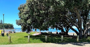 Beach nearby, beach towels