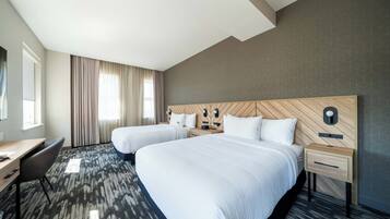 Room, 2 Queen Beds (Accessible) | 1 bedroom, in-room safe, desk, laptop workspace