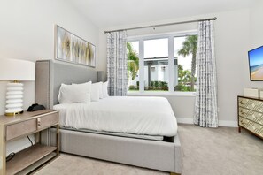 3 bedrooms, iron/ironing board, internet, bed sheets
