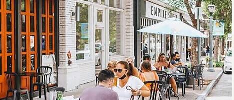 Restaurante al aire libre