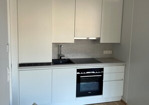 Kühlschrank, Ofen, Herdplatte, Geschirrspüler