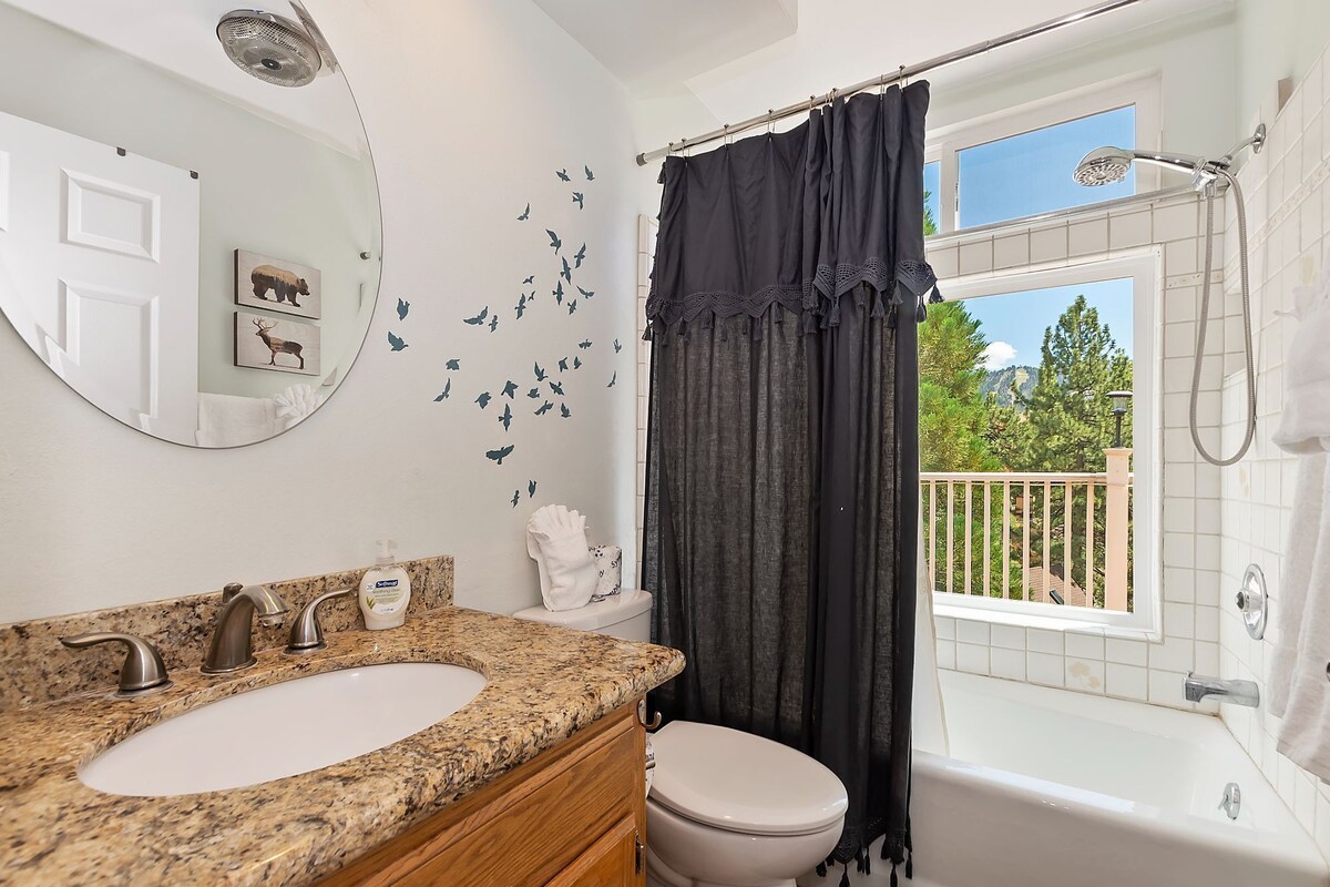 Photo 13 of Silvertip Perch by Destination Big Bear: Amazing Bear Mountain Ski Slope Views! Hot Tub!