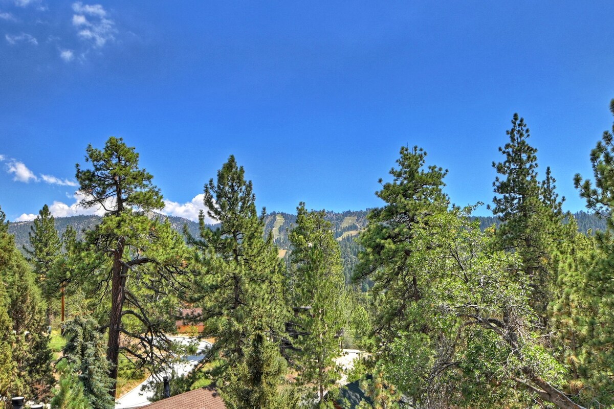 Photo 27 of Silvertip Perch by Destination Big Bear: Amazing Bear Mountain Ski Slope Views! Hot Tub!