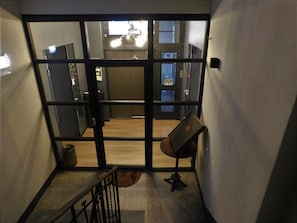 Interior entrance