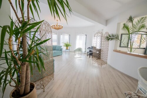 villa moderne avec piscine en pleine campagne à 40 min de Casablanca