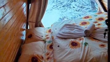 Cabaña | 2 habitaciones, tabla de planchar con plancha y wifi gratis