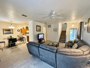 Living room - Four Bedroom Pool Home -- 303 EP Four Bedroom Pool Home (Davenport)