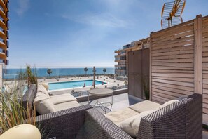 Pool - Modern sea view rooftop by Costarentals - Ref 116 (Fuengirola)