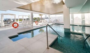 Indoor pool, outdoor pool - Castillo Sohail penthouse by Costarentals- Ref 147 (Fuengirola)